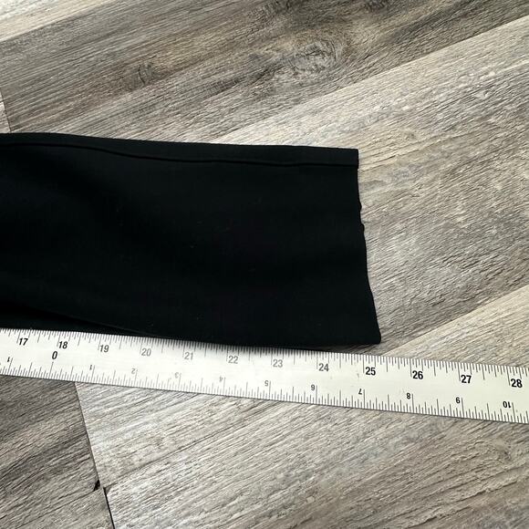 Spanx Black Womens Medium Stretch‎ Straight Vented Hem High Rise Yoga Gym Pants - Picture 7 of 9